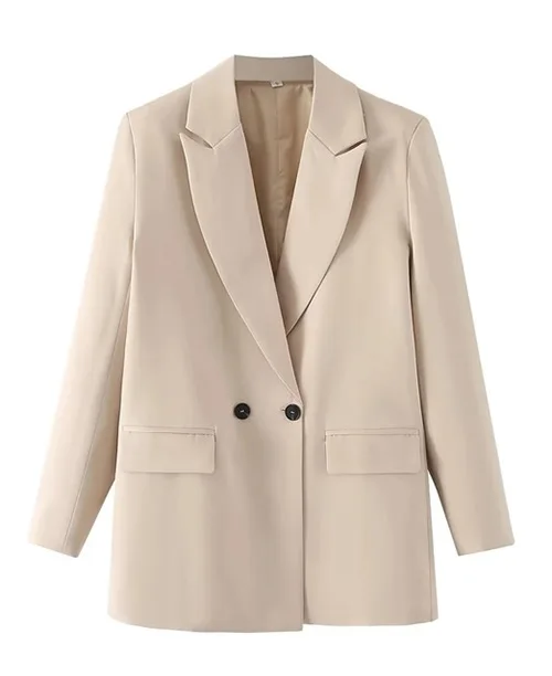 Blazer feminino alfaiataria alongado - imagem 13
