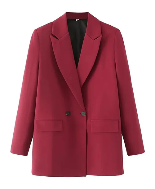 Blazer feminino alfaiataria alongado - imagem 26
