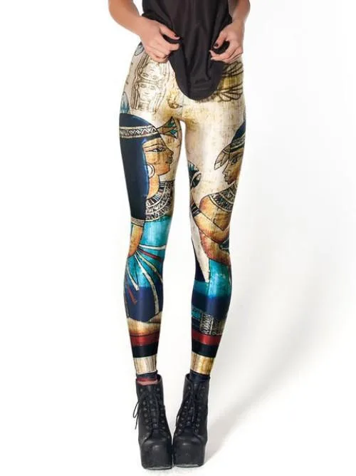 Legging estampa de faraó