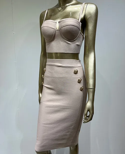 Conjunto feminino saia justa e cropped - imagem 10