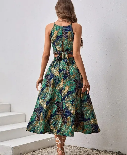 Conjunto feminino saia midi e cropped - imagem 4