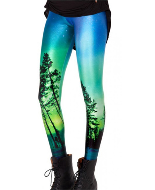 Legging estampa Aurora Boreal