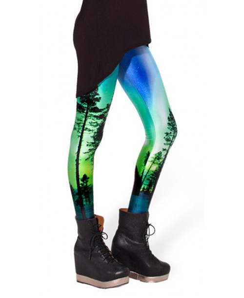 Legging estampa Aurora Boreal