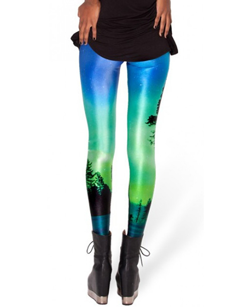 Legging estampa Aurora Boreal