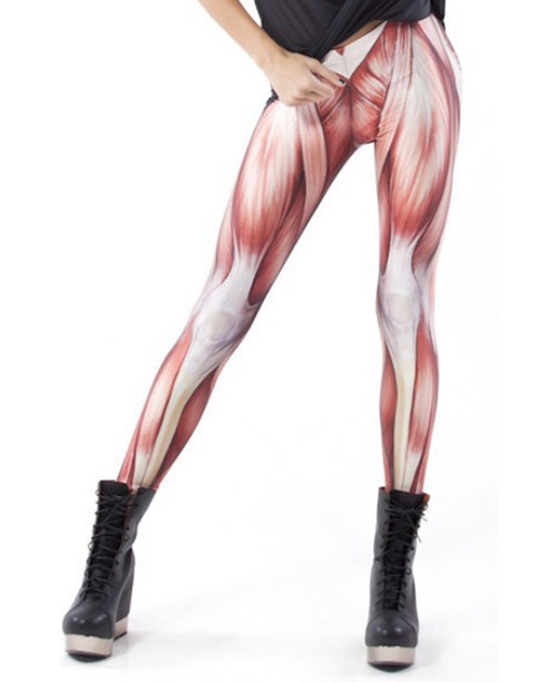 Legging estampa de músculos