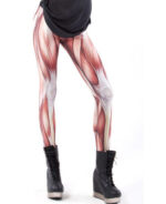Legging estampa de músculos