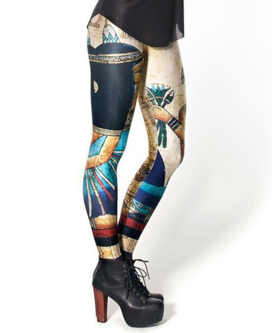 Legging estampa de faraó