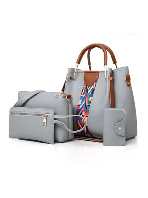 Bolsa de ombro feminina em couro sintético │ Chic Princess