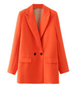 Blazer feminino alfaiataria alongado