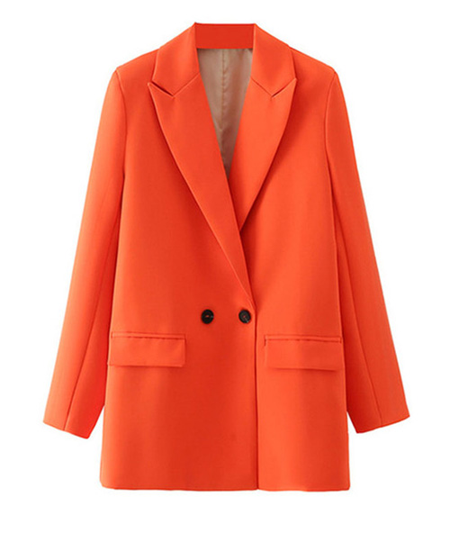 Blazer feminino alfaiataria alongado